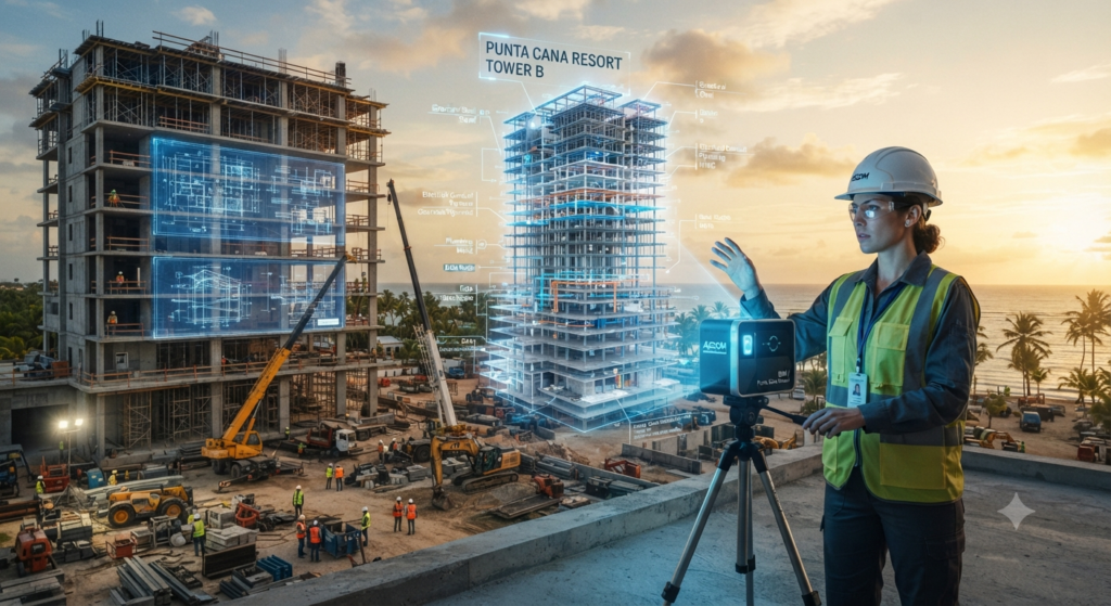 La Construcción del Futuro: Cómo la IA y BIM están transformando la eficiencia en la obra gemini generated image 69obk769obk769ob